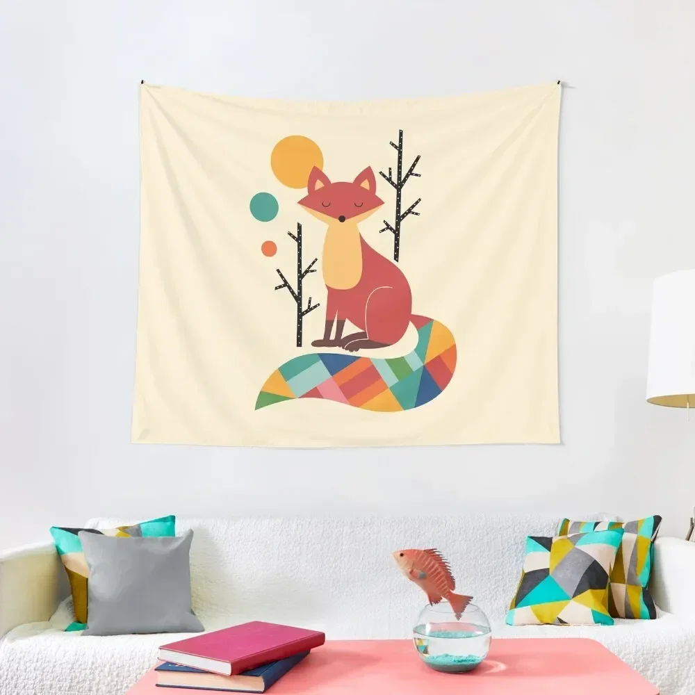 

Rainbow Fox Tapestry Anime Decor Home Decoration Accessories Home Decor Accessories Tapestry