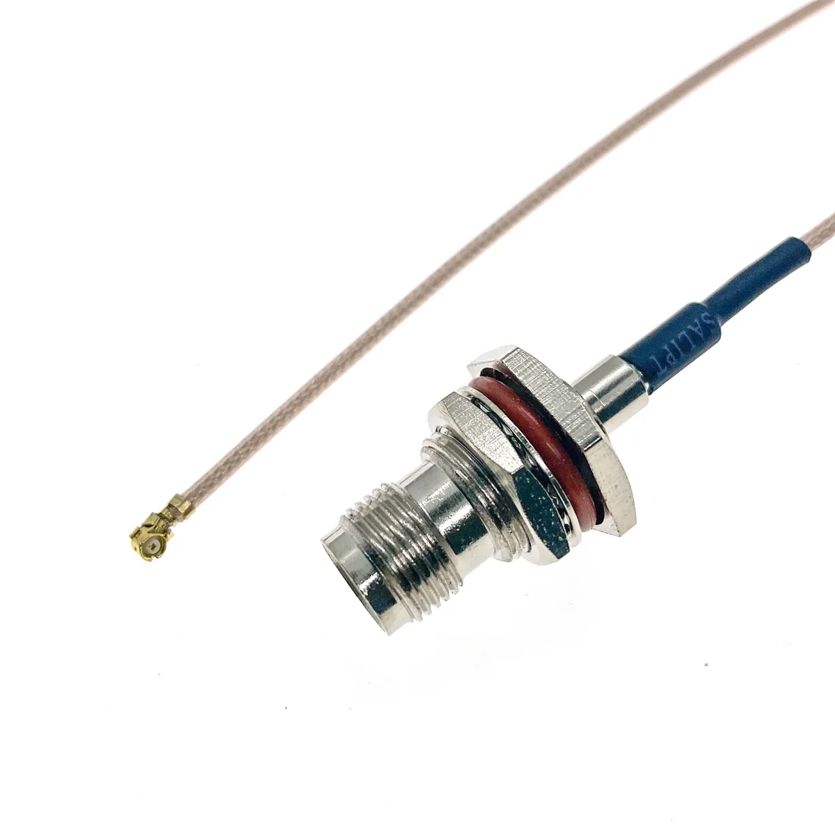 RG178 Cable TNC Female Jack Bulkhead to uFL/u.FL/IPEX-1 Female Adapter RF Coaxial Pigtail WIFI Antenna Extension