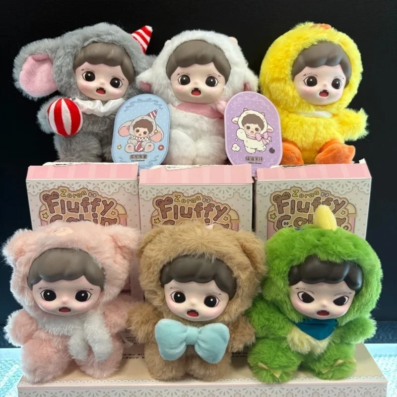 

Genuine Tntspace Zoraa Velvet House Series Trendy Play Vinyl Blind Box For Girls Gifts Plush Doll Pendant Cute Doll Decoration