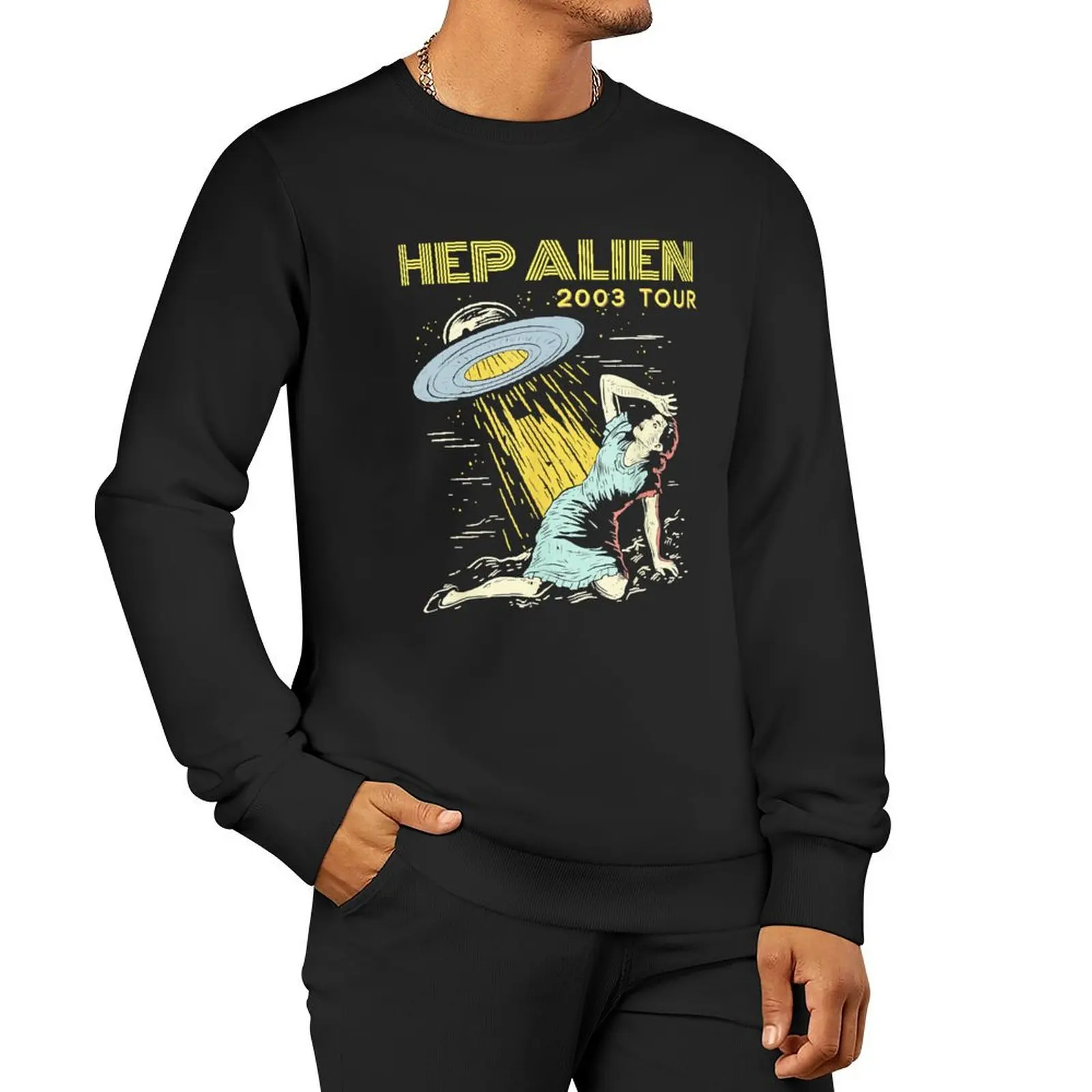 

Hep Alien Band Pop Culture Pullover Hoodie anime clothing oversize sweatshirt