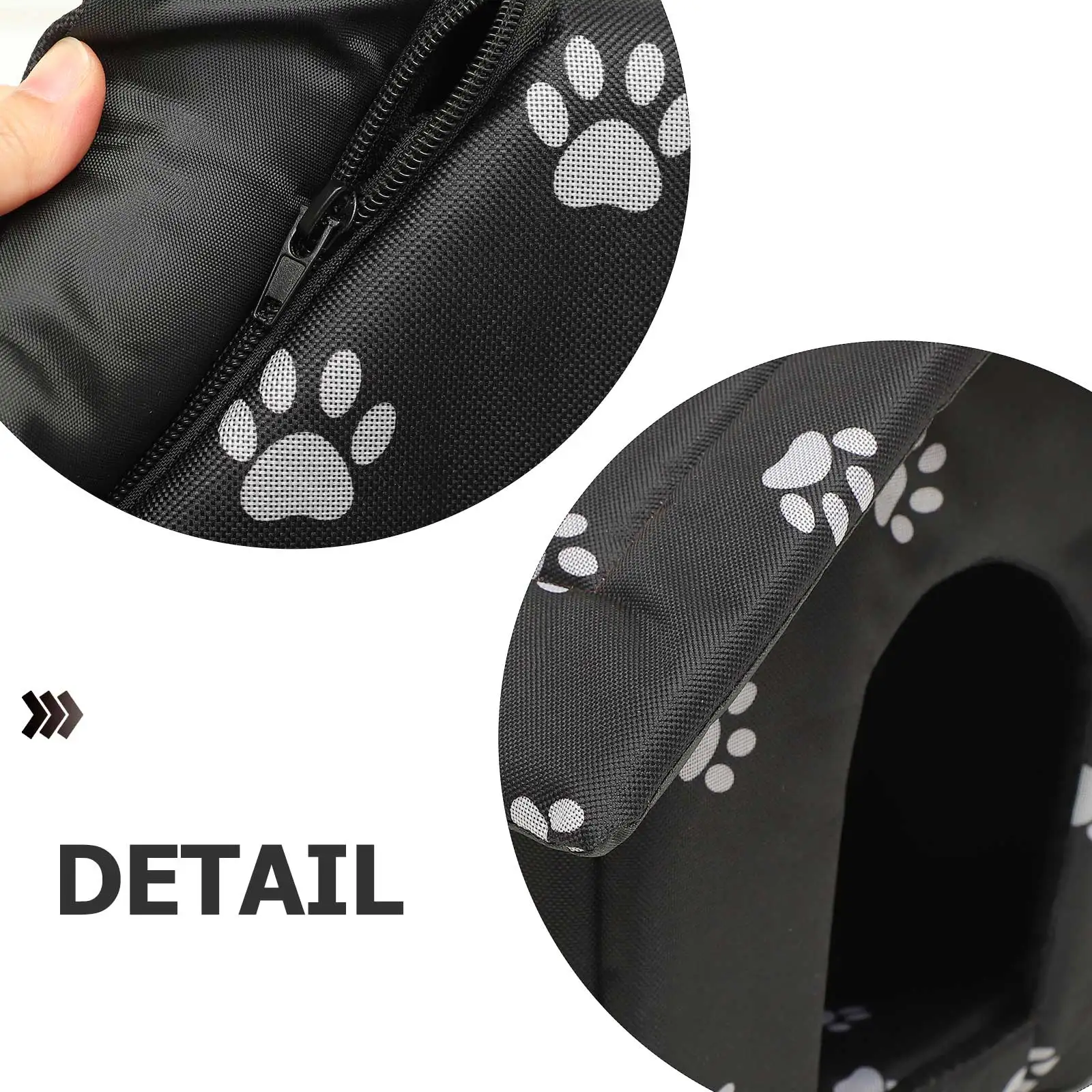 

Weatherproof Outdoor Cat House Winter Shelter Heated Bed Dog Tent Stray Kennel Pet Nest Small Dogs Cats Durable Oxford Fabric