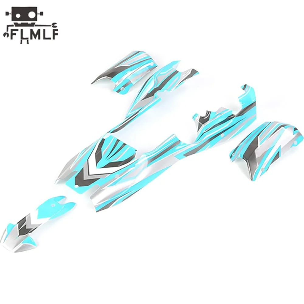 

FLMLF Plastic Colorful Wear Car Body Shell Cover for 1/5 HPI Rofun BAHA King Motor Rovan Baja 5B SS Buggy Rc Car Parts