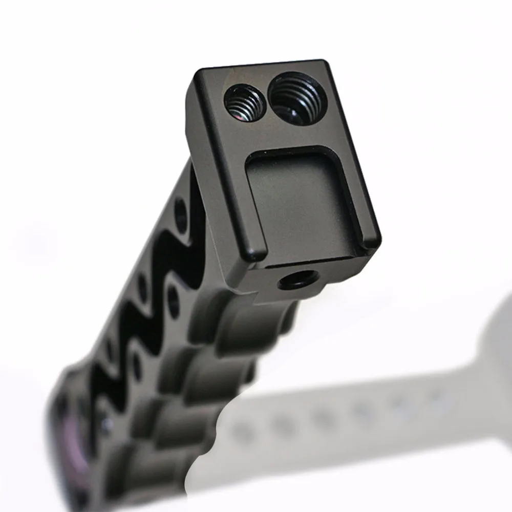 Handheld Gimbal Verlängerung Griff Grip Extender 3/8 1/4 Loch Halterung Lenker Käse Stange für Zhiyun Weebill Labor Kamera Stabilisator – Detail 27