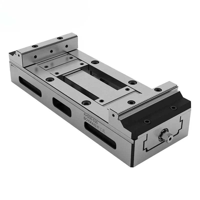 KH200-530 High Precision Self-Centering Vise  4 Axis 5 Axis Cnc Fixture Tool HOT SALES