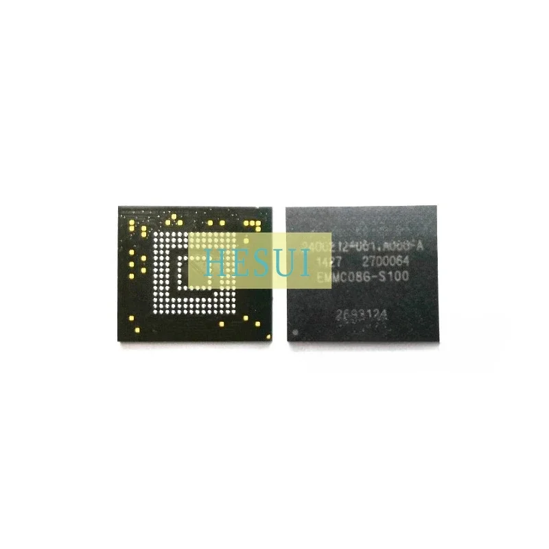 Used&Not NEW&Send after Measure EMMC08G-V100 EMMC08G-S100 153 ball emmc 8G memory IC New