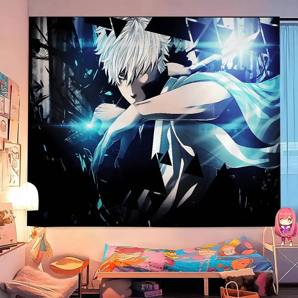 Classic Comedy Anime G-Gintama Cartoon Tapestry Art Science Fiction Room Home Decor Wall Hanging Home Decor