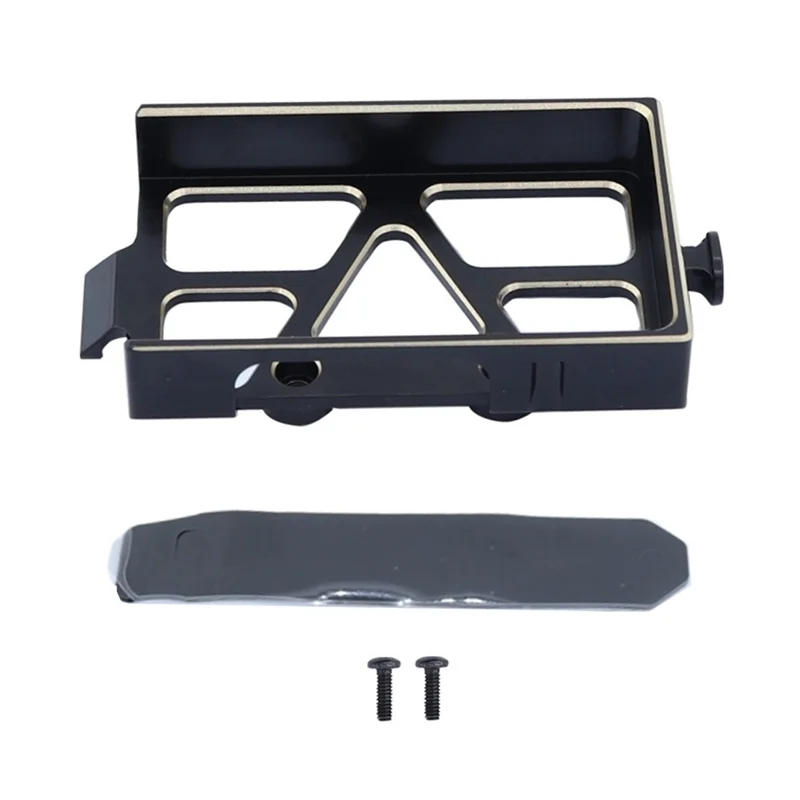 

A45F-Brass Battery Tray With Tie 9726 For TRX4M TRX-4M 1/18 RC Crawler Car Upgrade Parts Accessories