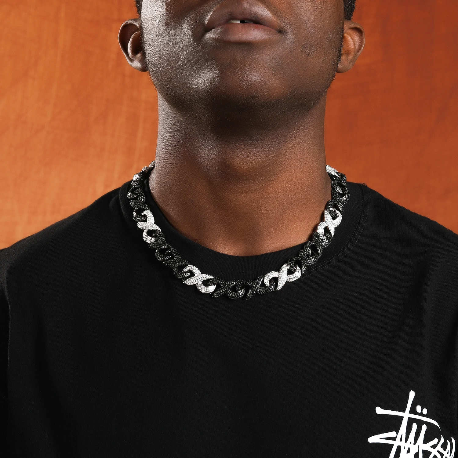 uwin-collares-de-cadena-cubana-infinita-de-15mm-en-negro-y-plata-para-hombre-con-circonitas-cubicas-joyeria-hip-hop-para-el-dia-del-padre