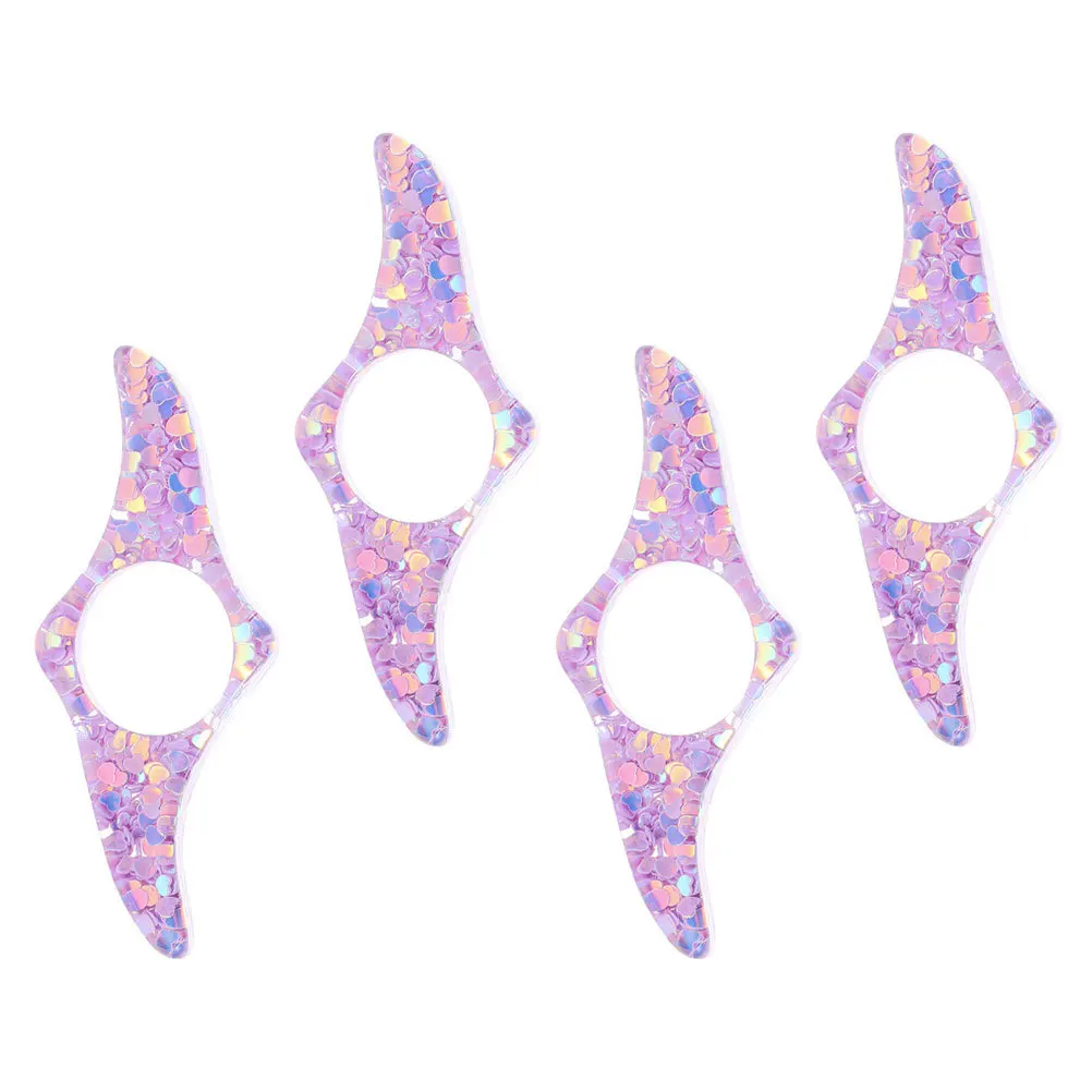 

4pcs Resin Page Holder Lightweight Thumb Reader Reading Aid For Office Home Travel Multi-Function Reusable Book Opener