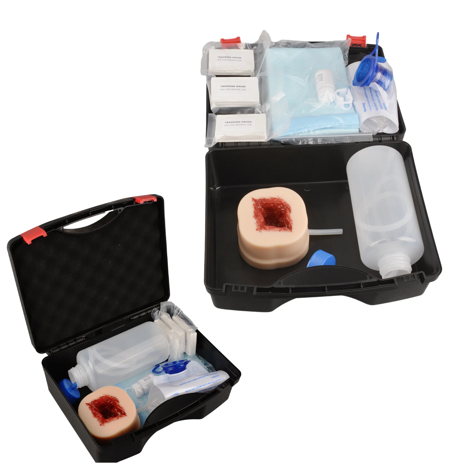 Portable Open Wound Bleeding Control Training Kit Wound Pack Trainer for Training in Massive Hemorrhages