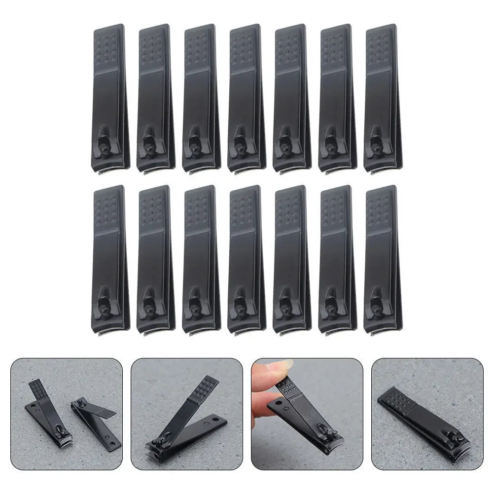 

15Pcs Metal Nail Clippers Long Handle Manicure Tools for Comfortable Easy Trimming At Home Travel Outdoor Nail Cutter