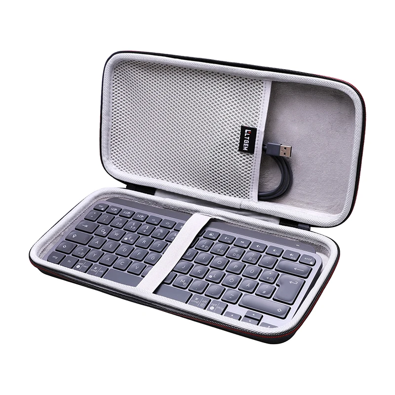 EVA Hard Case for Logitech MX Keys Mini Minimalist Wireless Illuminated Keyboard Protective Carrying Storage Bag