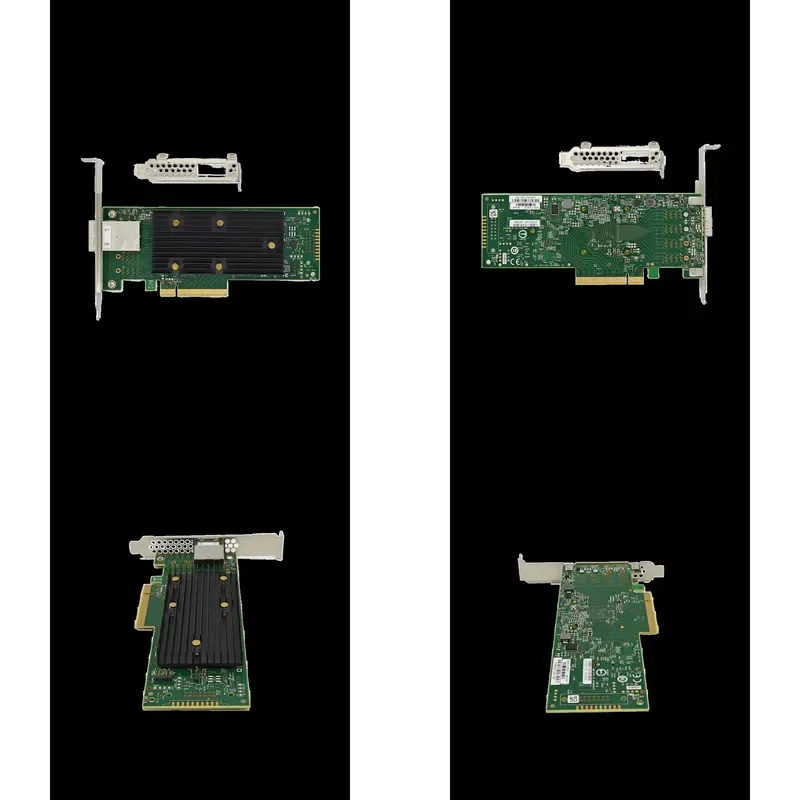 for Broadcom 9400-8e Tri-Mode HBA Card 12Gb/s SAS SATA NVMe PCIe Host Bus Adapter with 8 External Ports for Server Storage