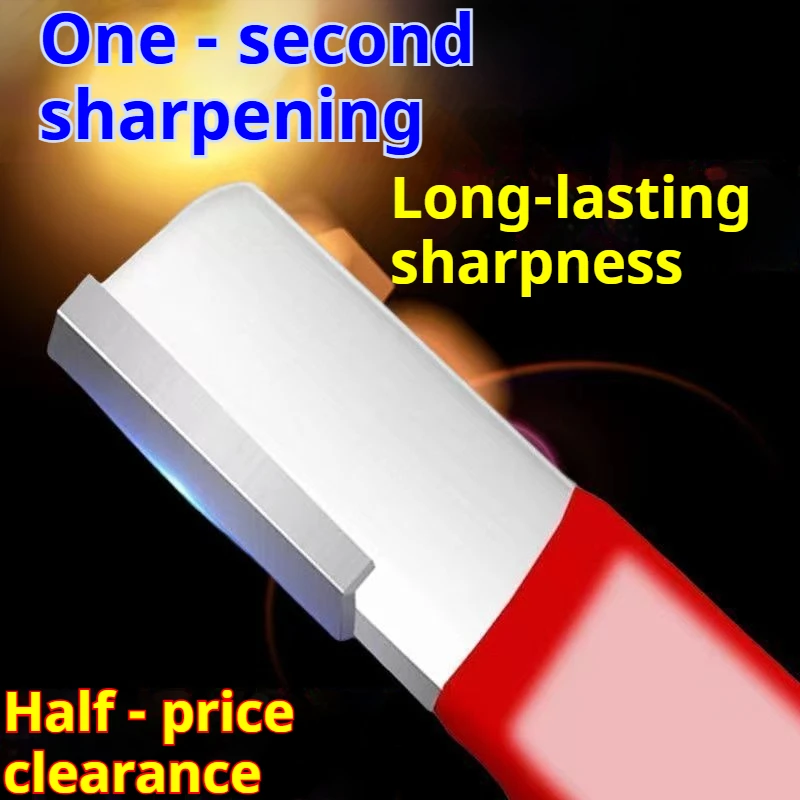 Scissors sharpener, garden scissors sharpening scissors repair and reshaping, fruit tree pruning shears, sharpening stone, small