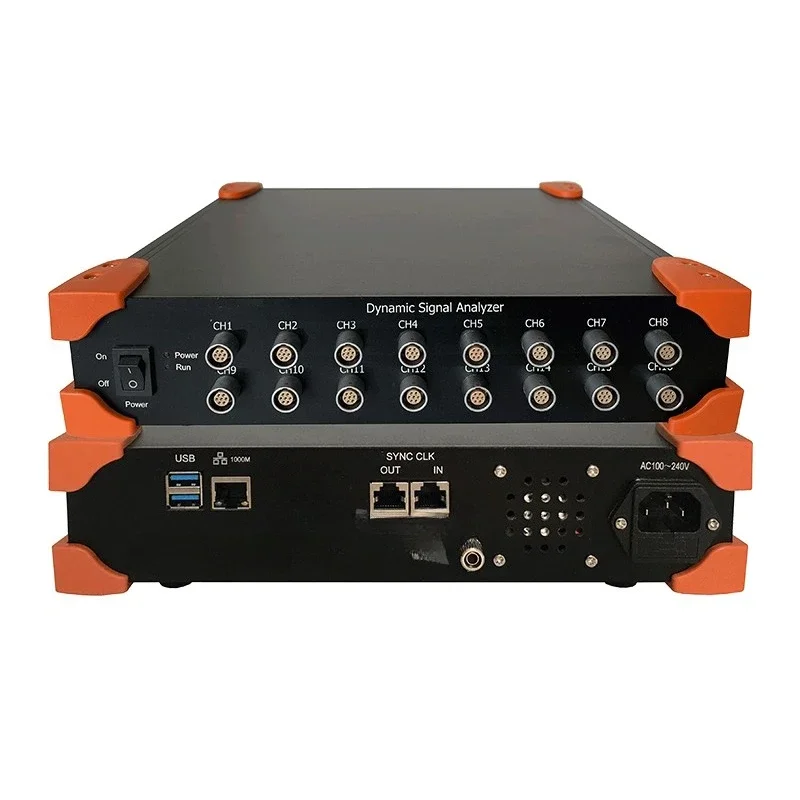 SA1804YBQZ dynamic signal analyzer Gigabit network dynamic stress strain vibration data analytics multi-channel
