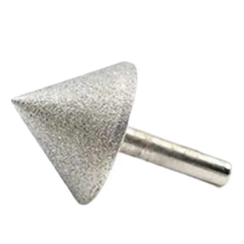 B84B-Diamond Grinding Head 20-60Mm 90 Degree Wear Resistant Drill Bits Head Abrasive Tools Cone Chamfering 40Mm