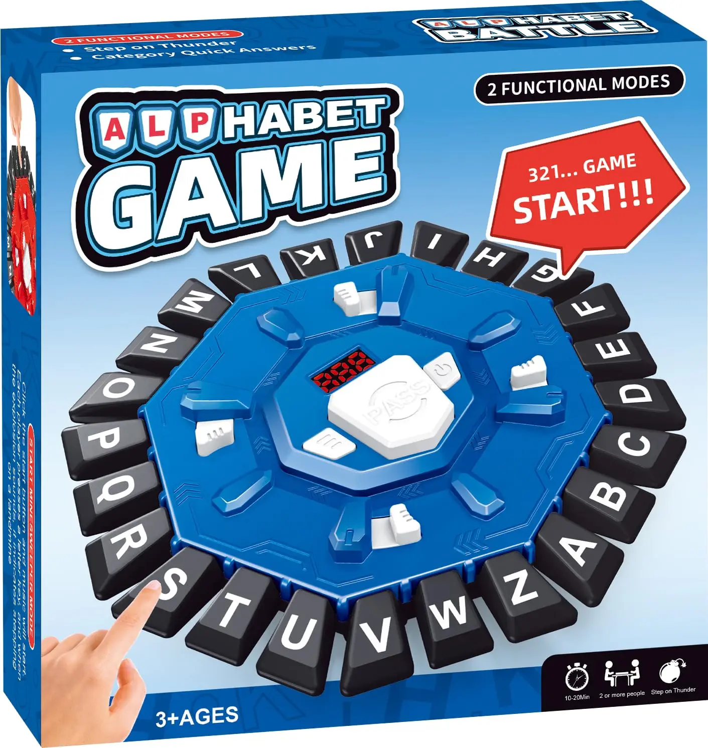 لعبة الكلمات لعبة لوحية عائلية للأطفال والكبار، 220 فئة تحت عنوان، لعبة تعليمية سريعة السرعة، هدية رائعة لعيد الميلاد وب