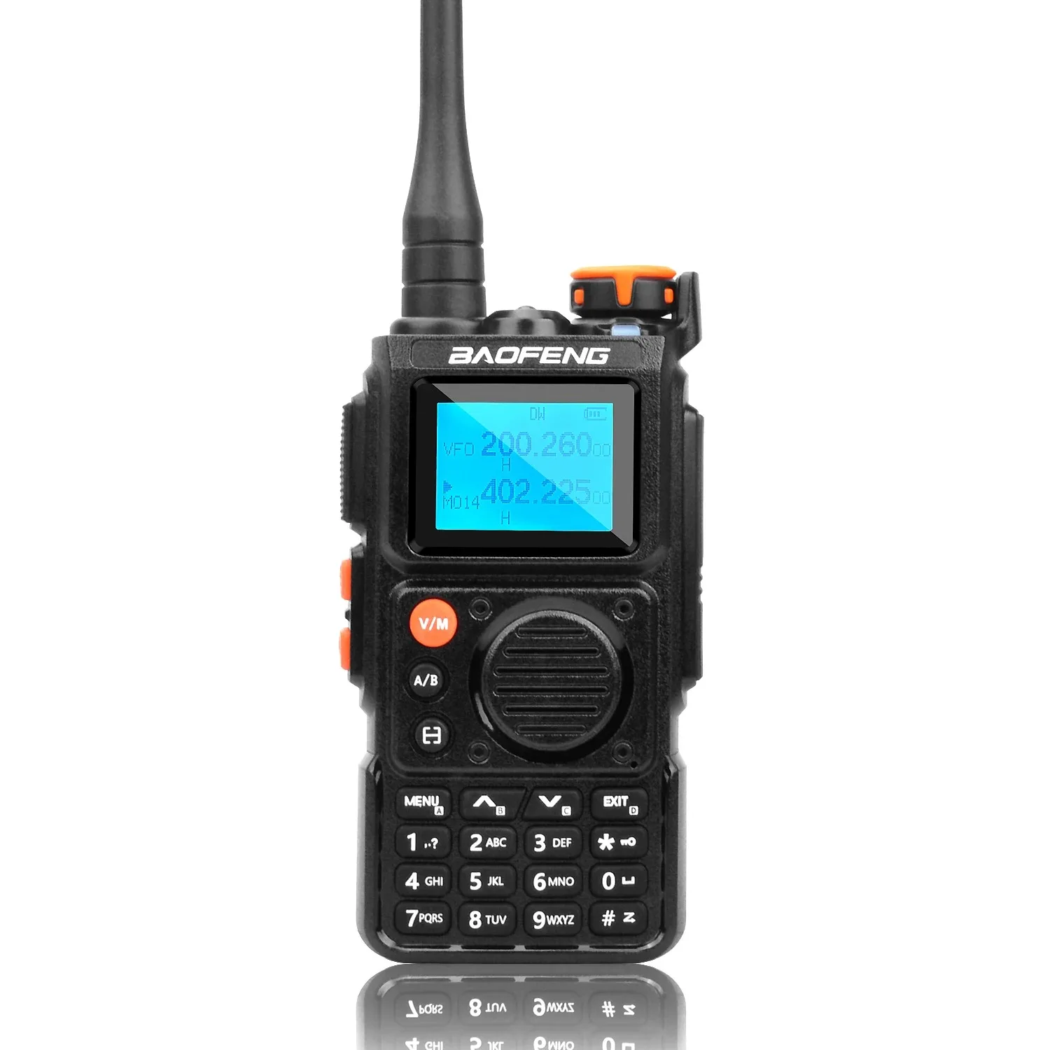 Baofeng K6 Walkie Talkie UV Dual Band  A Pilas Long Range for Camping Hunting Two Way Ham Radio FM 16km Type-C Small Portabl