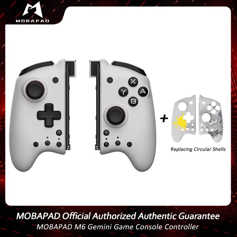 

MOBAPAD M6 Gemini Game Console Controller for Nintendo Switch joypad Left Right Handle Grip for Nintend Switch OLED Gamepad