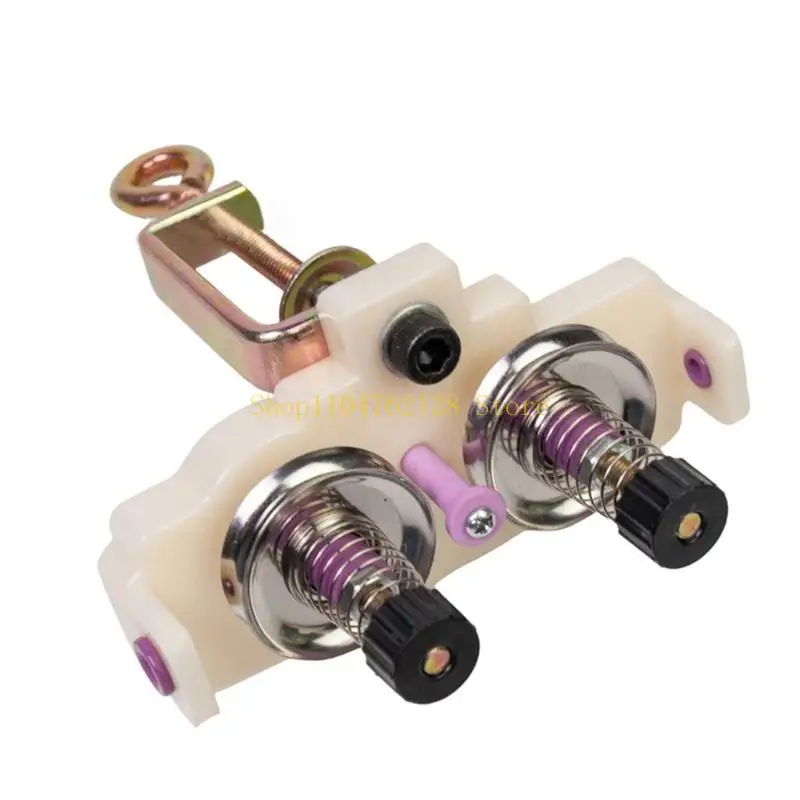 

Double Head Yarn Guide Device for Crocheting Knitting Weaving Manual Yarn Winder Accessories best sale