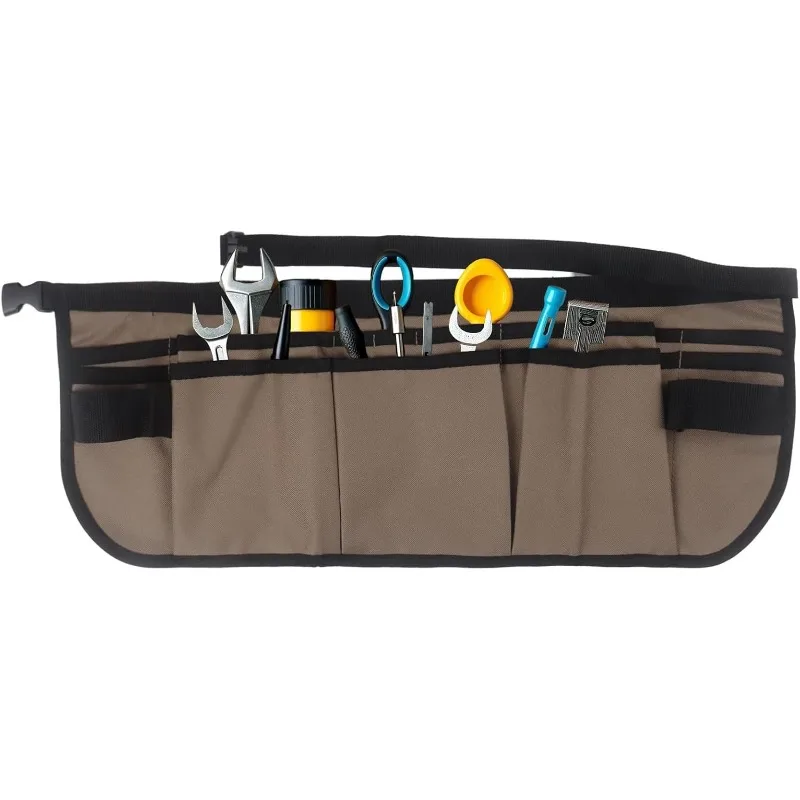 13 Pocket Oxford Work Apron, Waist Tool Wrap Bag, Heavy-Duty Duty Belt for Film Application & Sign Making Crafts