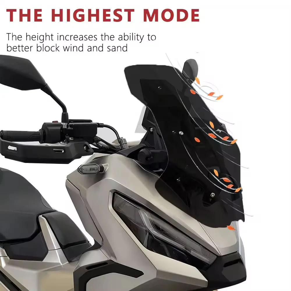 Deflector de viento para parabrisas de motocicleta, para HONDA X-ADV 750 XADV 750 2021-2025 2024 2023 2022 2021, Deflector de vi