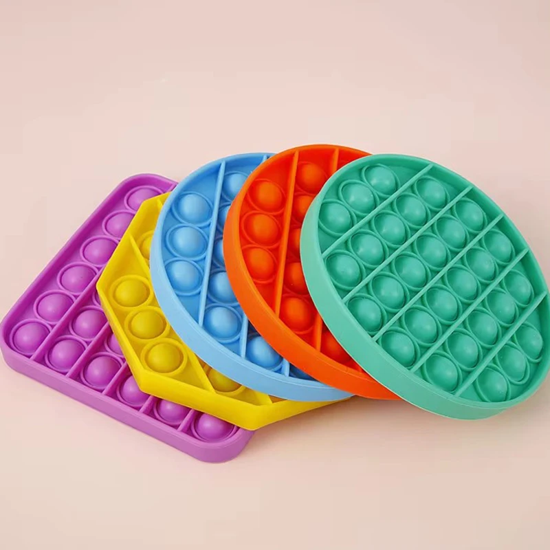 3PCS Silicone Bolla Sensoriale Agitarsi Sollievo dallo stress Thd Autismo Ansia Terapia Giocattoli per bambini Premi in classe Regali di compleanno