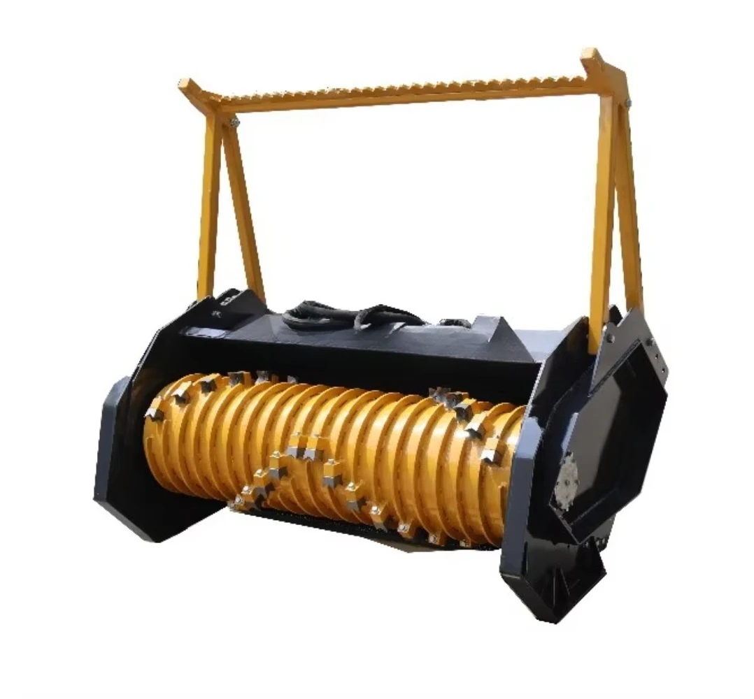 Brand Stump Grinder Mulcher for Skid Steers for Forestry Seedlings and Shrub Transplanting