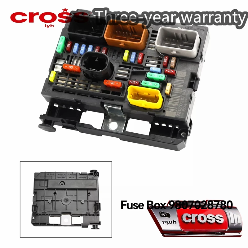 

OEM 9807028780 9807028880 BSM R04 Fuse Box Assembly For Peugeot 308CC 308SW 607 EP6DT 1.6T Engine Servo Box