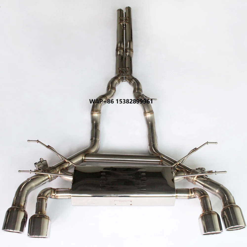 

OBM High Performance Ss304 Catback Exhaust Pipes forF-TYPE V8 5.0T 2014-2019 with Muffler Valve System