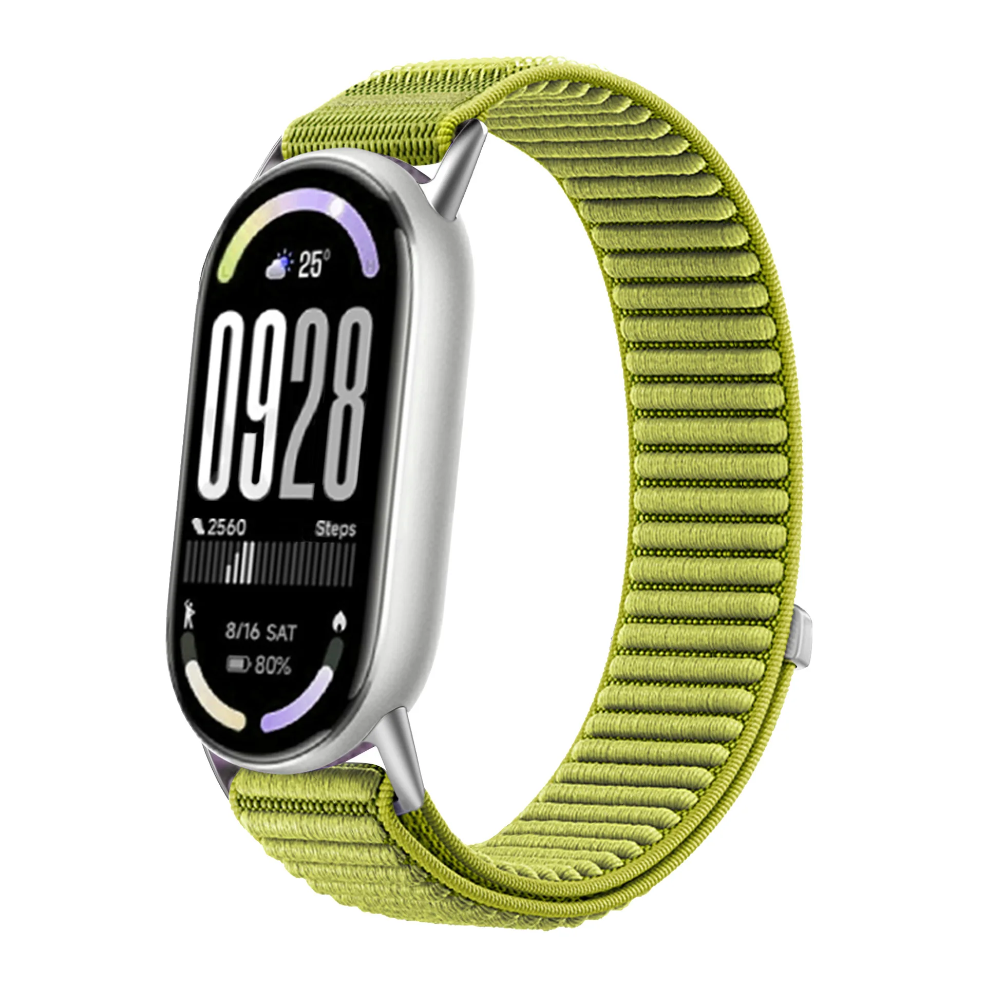 Nylon-Feldarmband für Xiaomi Smart Band 10 9 8 – Sportarmband-Ersatz für Mi Band 8 9 10 NFC
