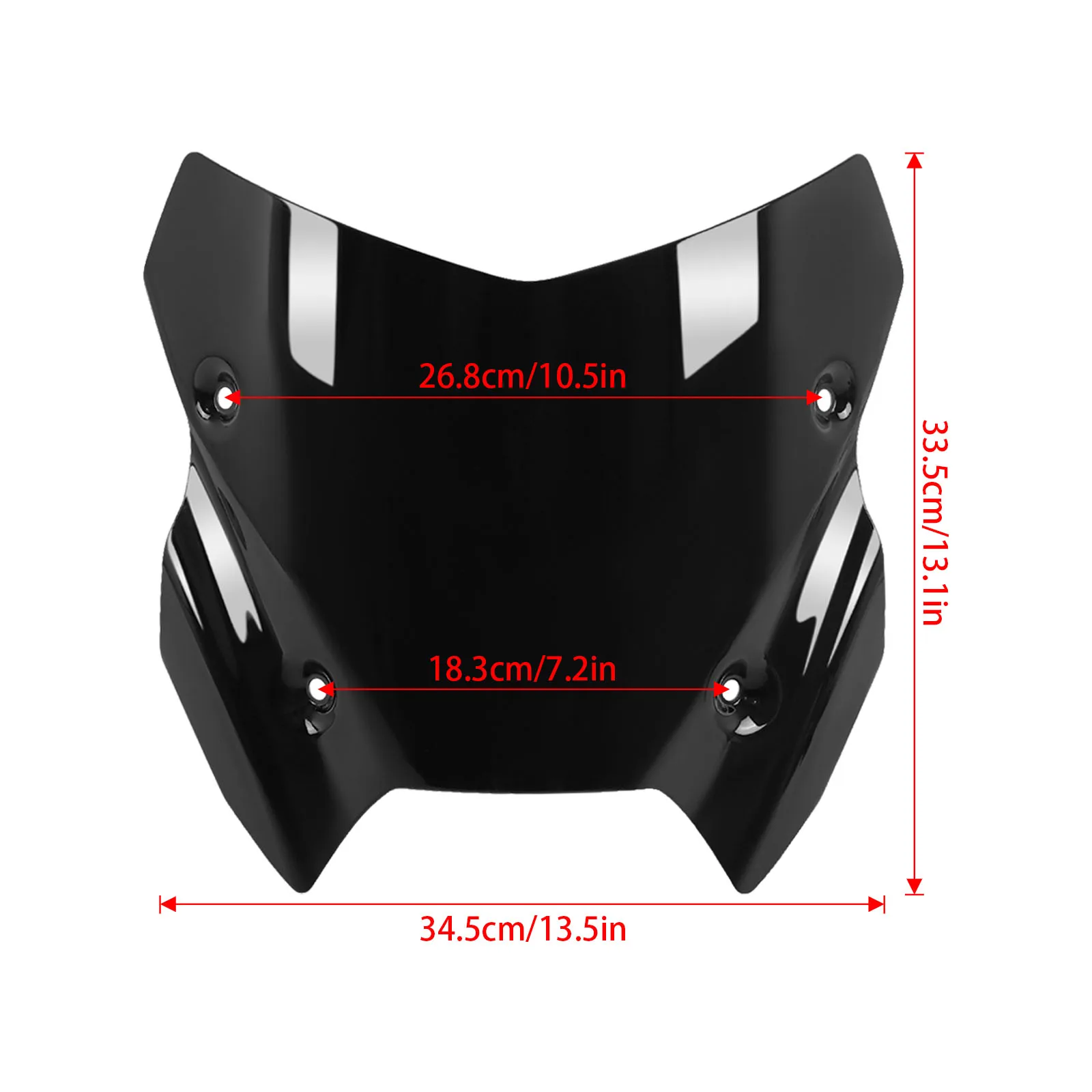 For BMW R1300RS 25 26 Motorcycle Short Sports Windshield Visor Windscreen Cover Double Bubble Screen Wind Air Fairing Deflector