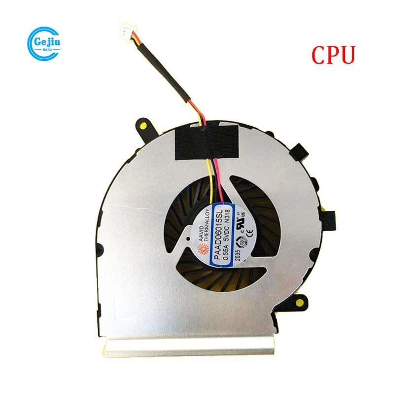 NEW Original CPU GPU Cooling Fan MS-16J5 16J2 J4 3PIN For MSI GE62 PE60 GL62 GP62 GE72 6QC 2QD 6QG 3PIN