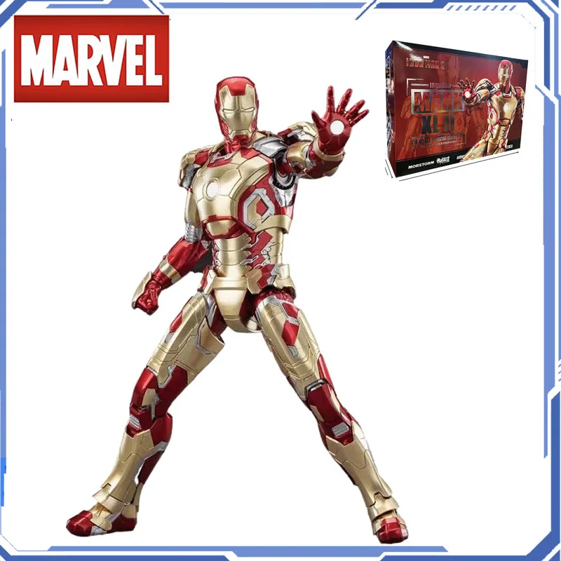 

Original Deluxe Iron Man Mk42 Mark42Nano Armor Action Figure Avengers Endgame Legends Anime Action Figures Model Toys