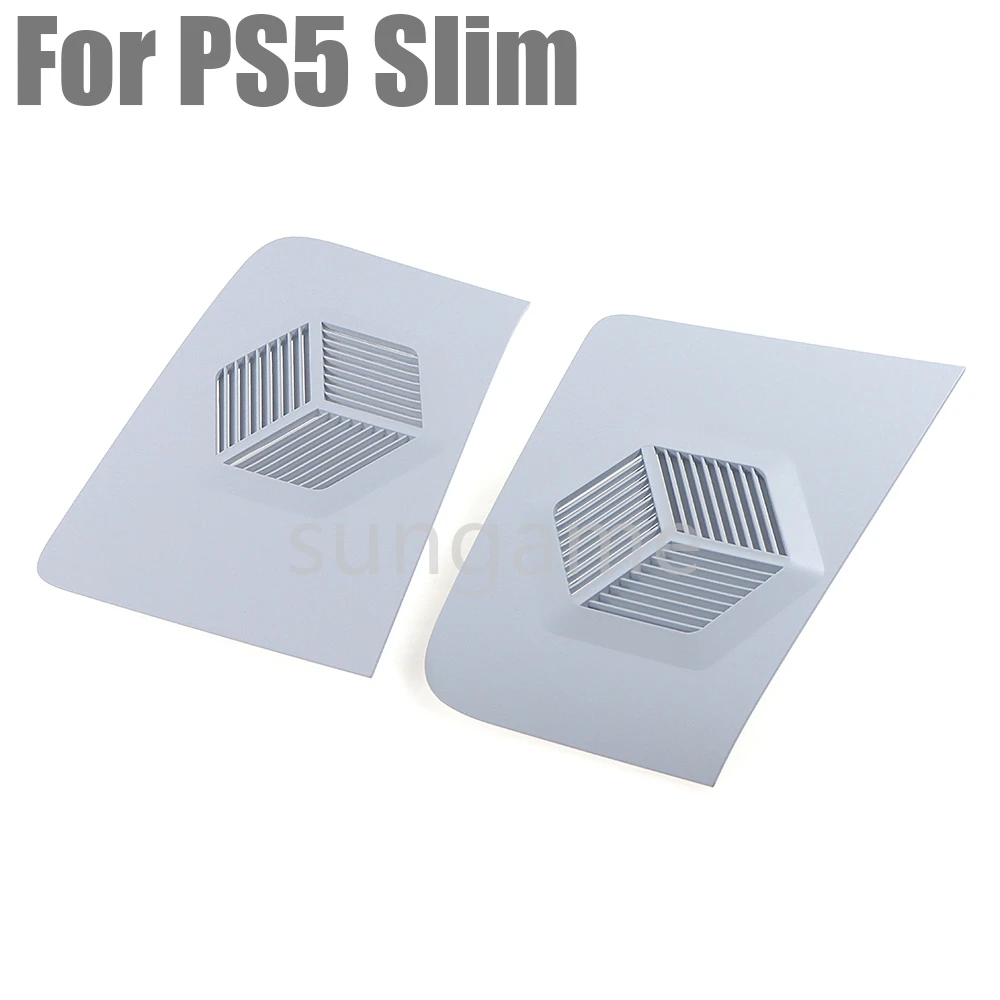 

5 комплектов Disc Edition Digital Edition для PS5 Slim Host, замена верхней крышки, охлаждающий корпус, белый