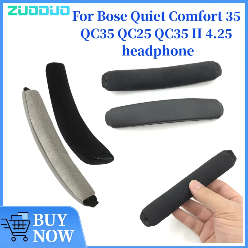 

Replacement Protein Leather Headband Pad Kit for Bose Quiet Comfort 35 QC35 QC25 QC35 II Headphones Easy DIY Installation