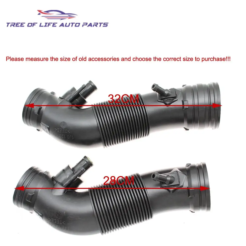 Engine Air Intake Hose 1J0129684G Fits 1999 2000 2001 VW Jetta Golf 2.0 1J0 129 684 G K