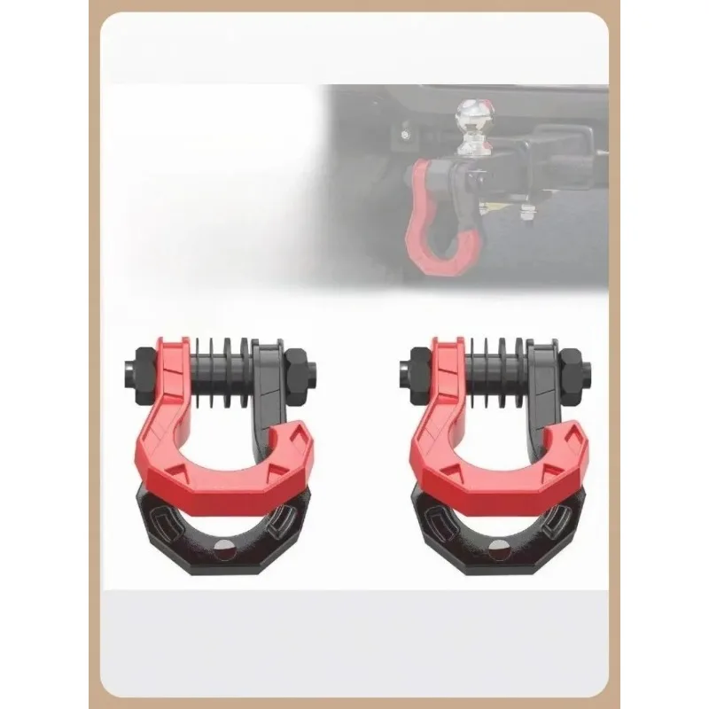 3/4 U‑Shackle Tow Hook Tow Strap Off‑Road Vehicle Recovery Tow Arm for SUV Truck Emergency Rescue