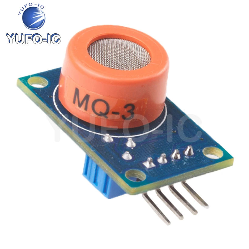 Free Ship 1PCS MQ-3 Alcohol Sensor Module Gas Sensing Detection Alarm MQ Horizontal