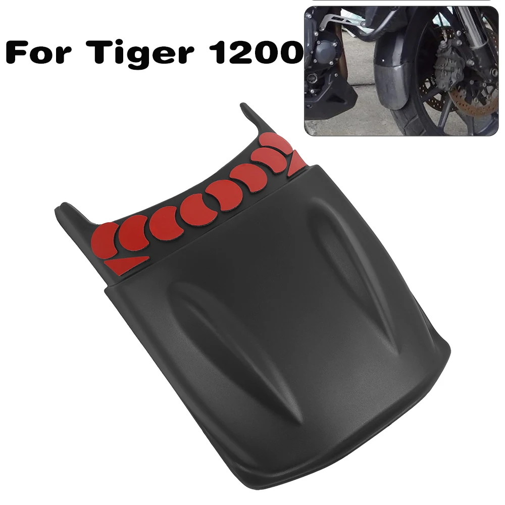 For Tiger 1200 GT Pro Explorer 2022-UP Tiger1200 XC XCX XR XRA XRX XRT Low 2016-UP Front Fender Extender Mudguard Extension