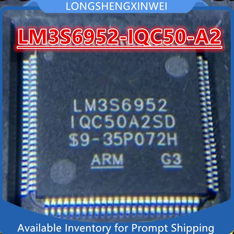 

2PCS NEW LM3S6952-IQC50-A2 QFP100