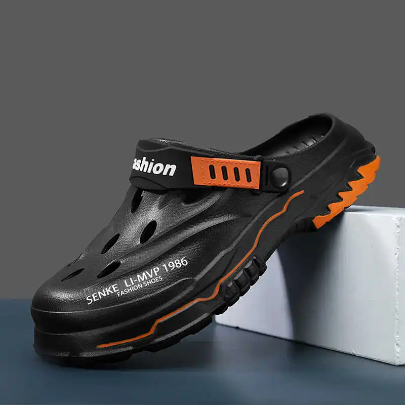Round Tip Strappy Flip Flop Slipper Sneakers For Men Big Size Shoes Fuchsia Sandal Sport Shooes Different Dropship Bascket