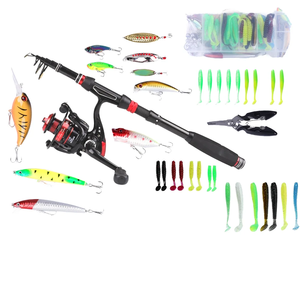 

Телескопическая удочка из углеродного волокна быстрого действия 1,8–2,7 м с ручкой из ЭВА для пресноводной рыбалки, рек для ловли окуня, карася, форели