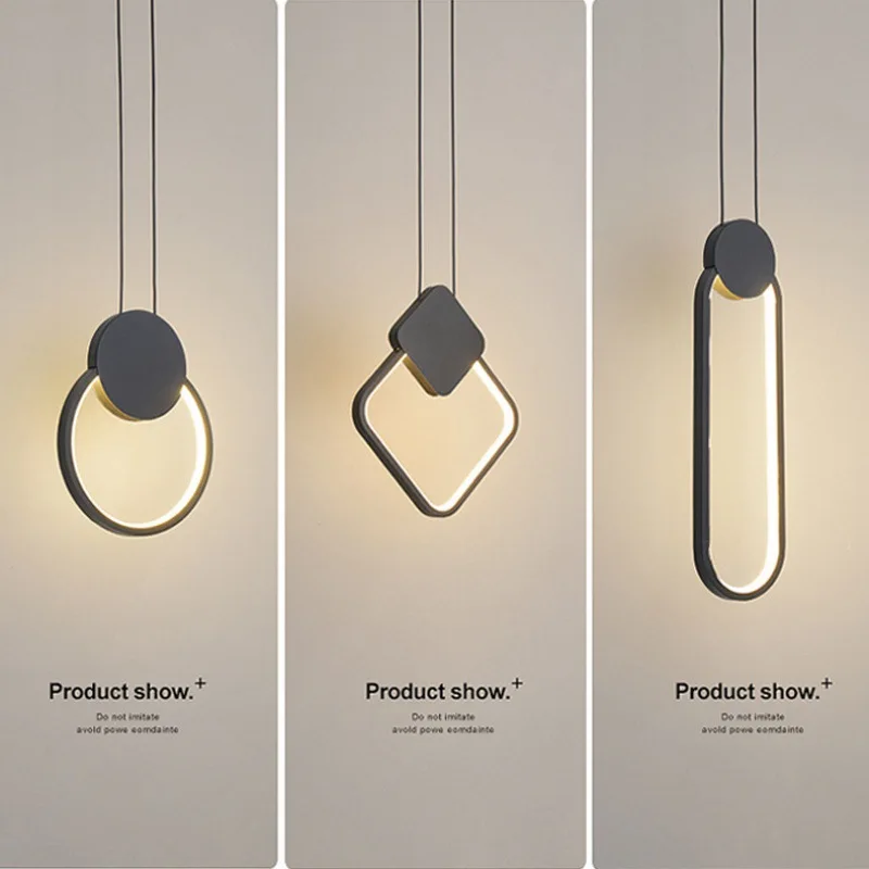 

Modern Minimalist Chandelier Nordic Minimalist Small Dining Room Hanging Bedroom Restaurant Mall Restaurant Small Pendant Light