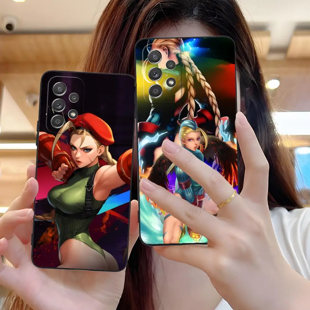 حافظة لهاتف سامسونج جالاكسي M55 54 42 35 34 33 32 23 22 15 14 13 12 F55 5G غطاء ملون فاخر