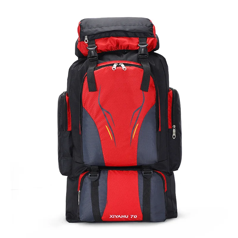 70L アウトドア登山バッグ大容量旅行アウトドアバッグスポーツ登山バッグハイキングバックパック新学期 y2k