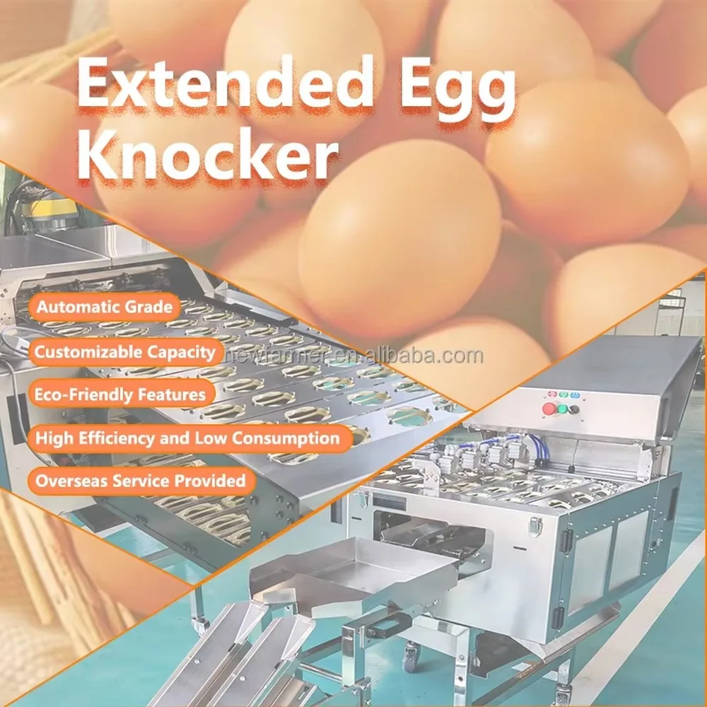 Commercial Egg Cracking Machine Stainless Steel Large Capacity Egg Processor for Cake Baking Kitchen Tool