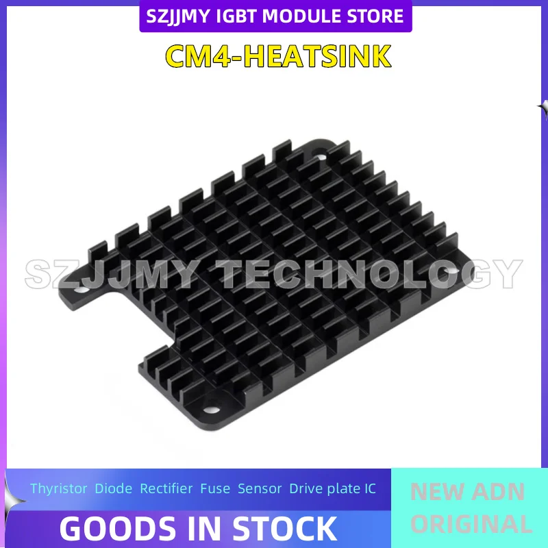 NOWY ORYGINALNY DOSTĘPNY OD RĘKI Moduł komputera Compute Module 4 Raspberry Pi CM4 dedykowany radiator ze stopu aluminium z pozycją na antenę