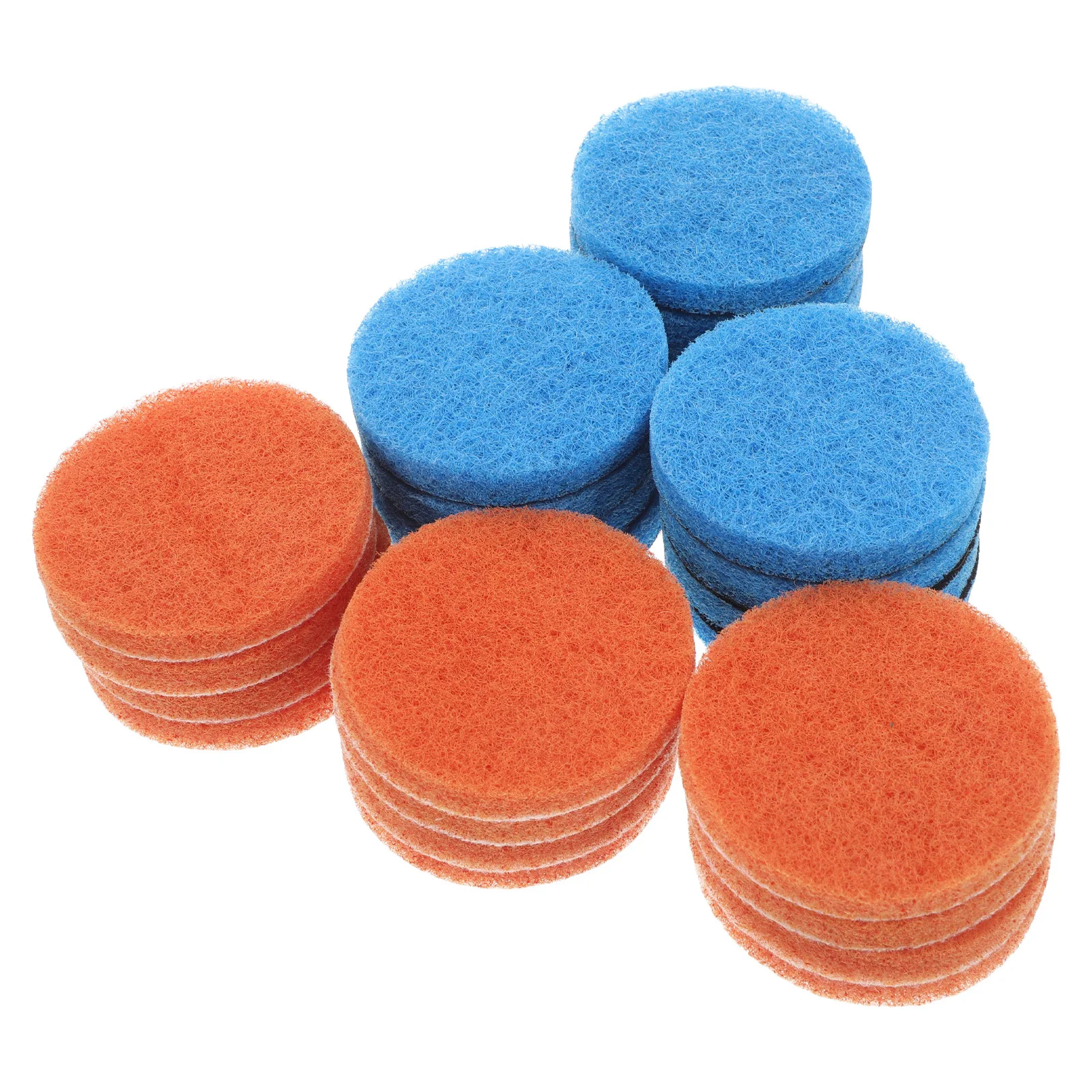 

24Pcs Cleaning Sponge Replacement Scrub Pads for Electric Brush Round Scouring Pads Dish Scrubber Non Scratch Kitchen Bathroom