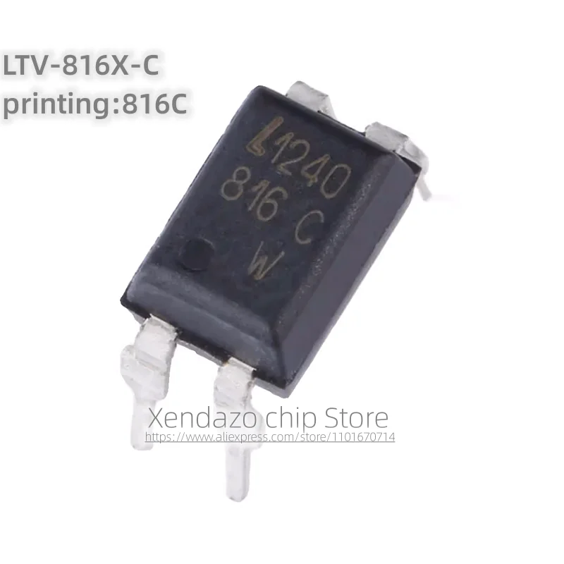 20pcs/lot LTV-816X-C printing 816C DIP-4 package Original genuine Optocoupler chip